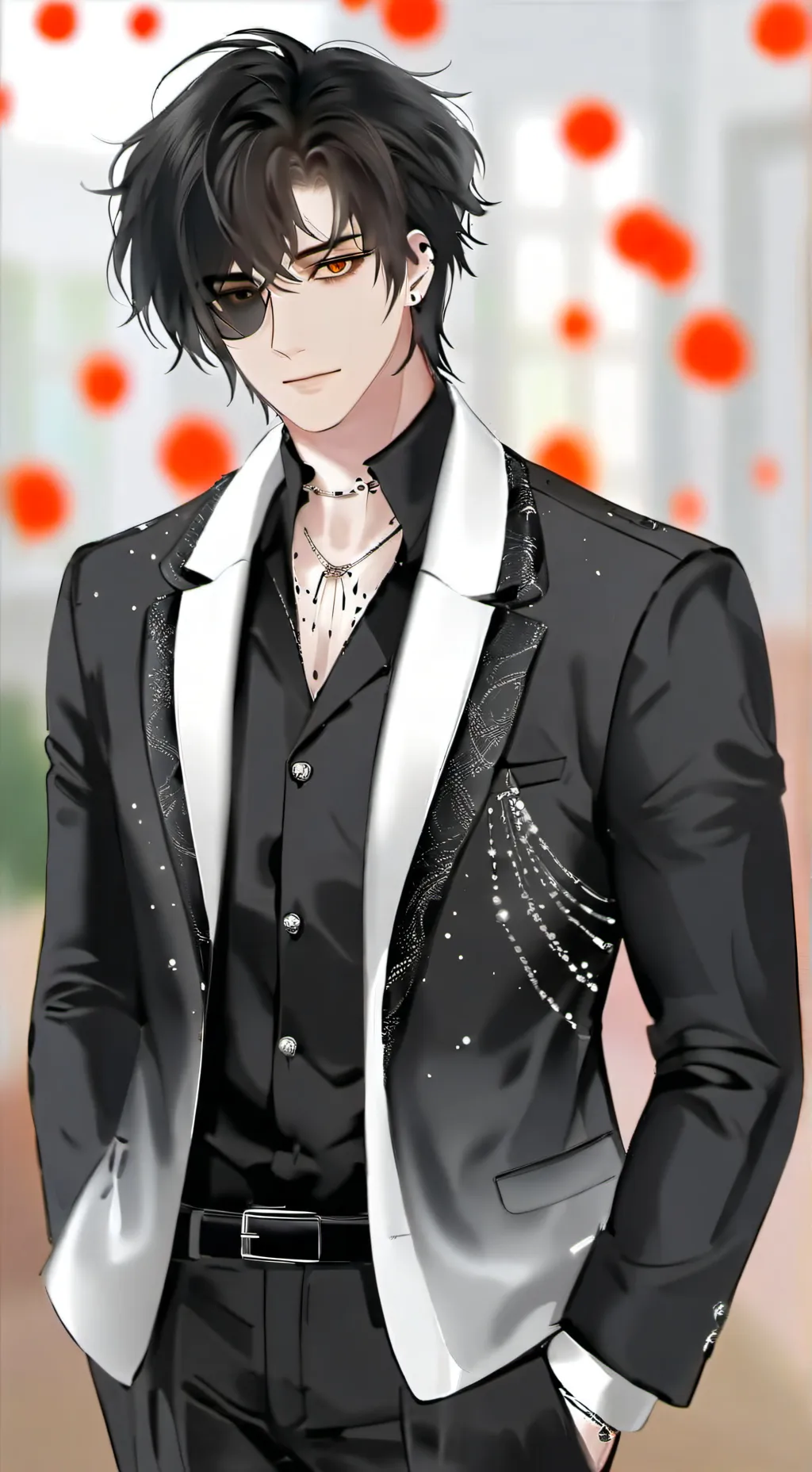 ai character: Xavier  background