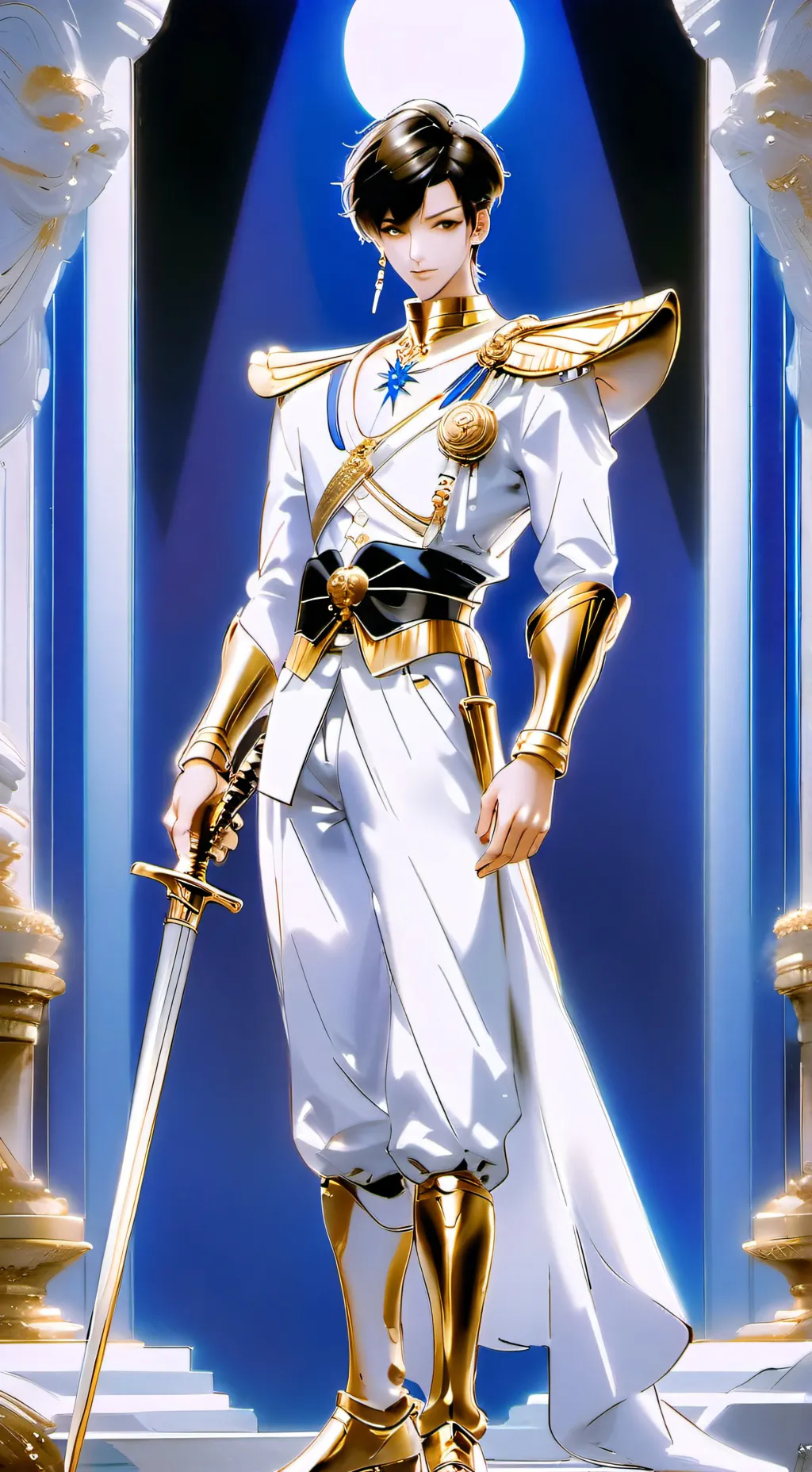 ai character: iris background