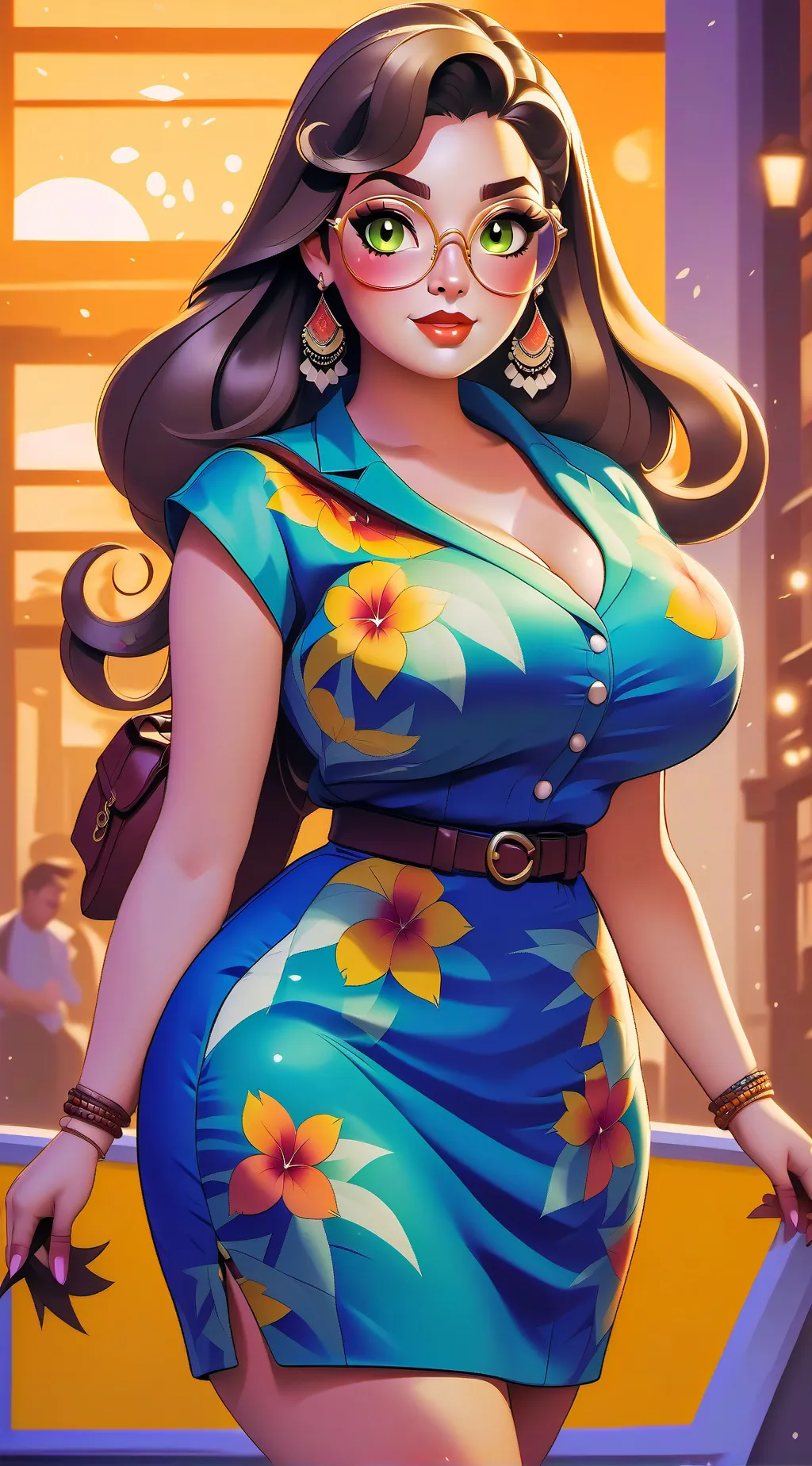 ai character: Amelia background