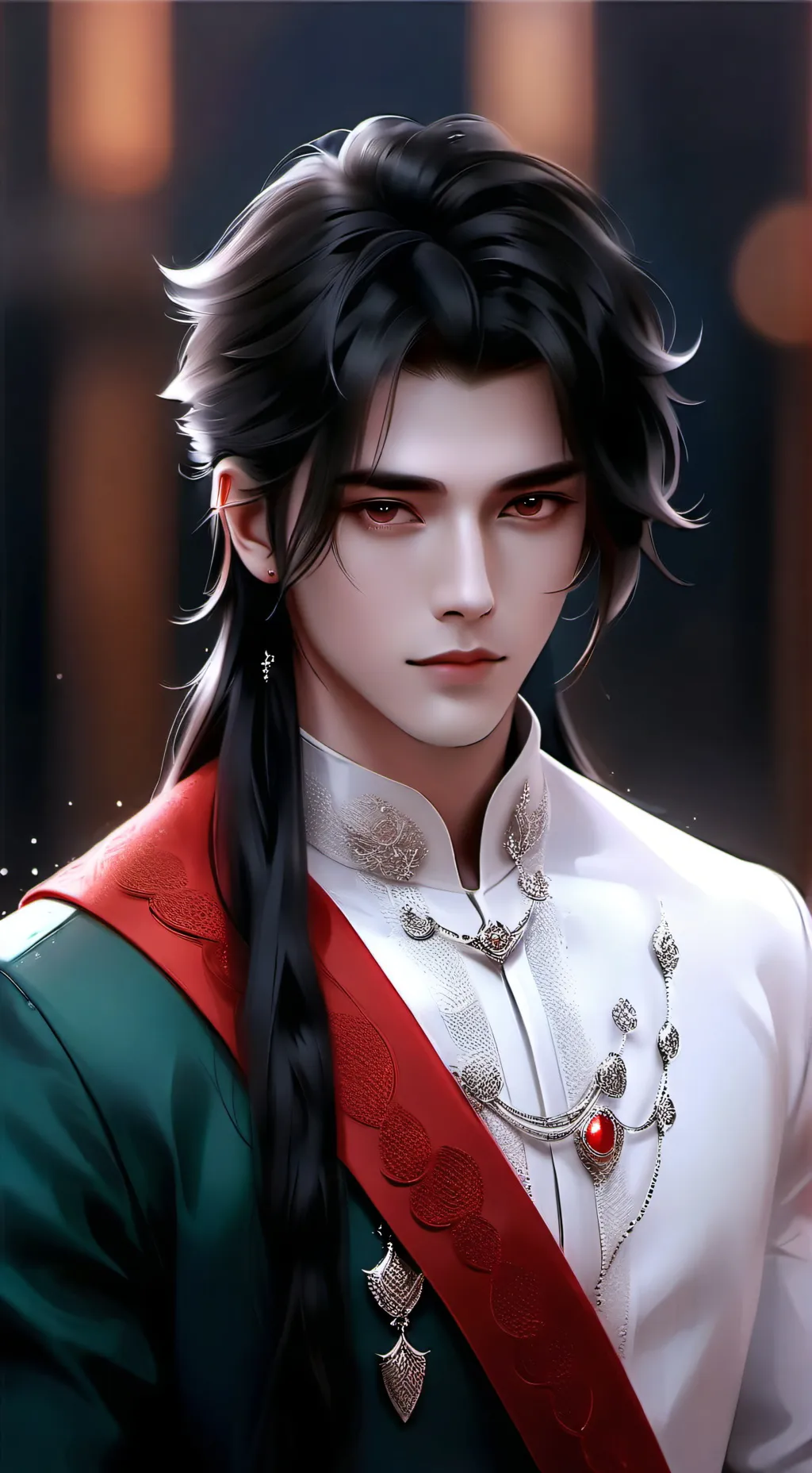 ai character: Duke Allen Evangel background