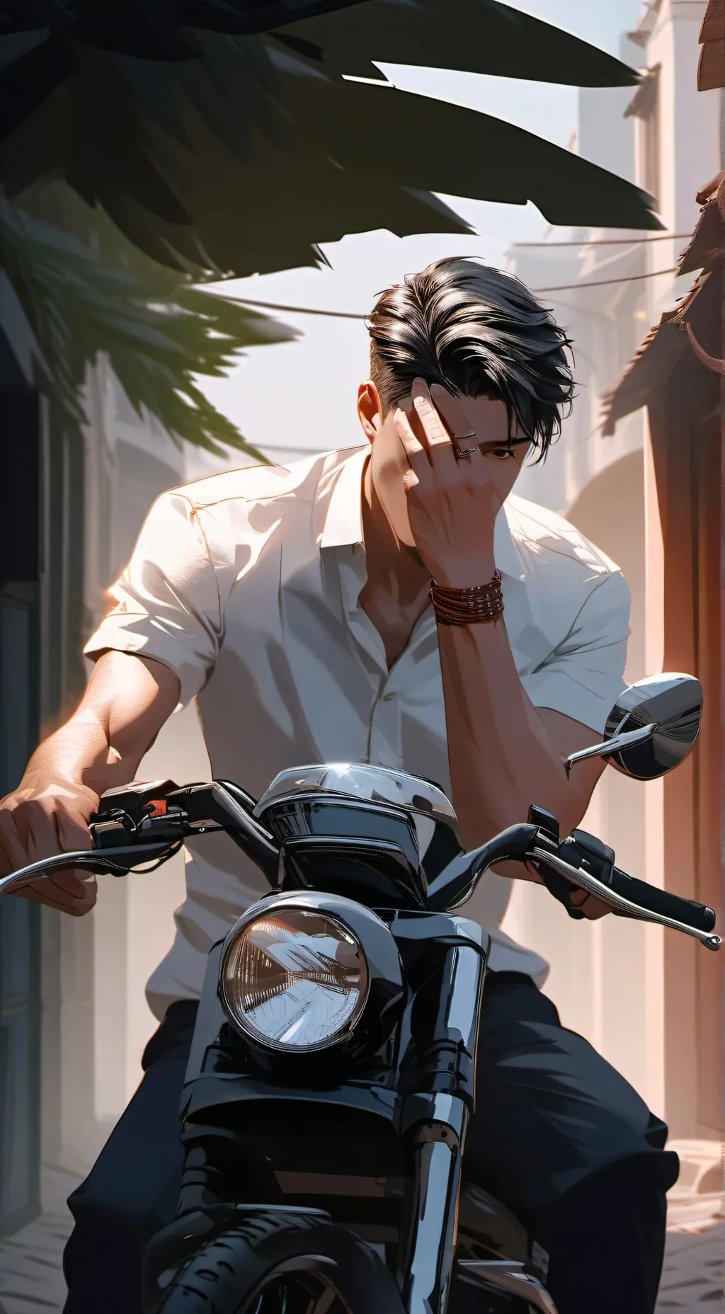 ai character: mike background