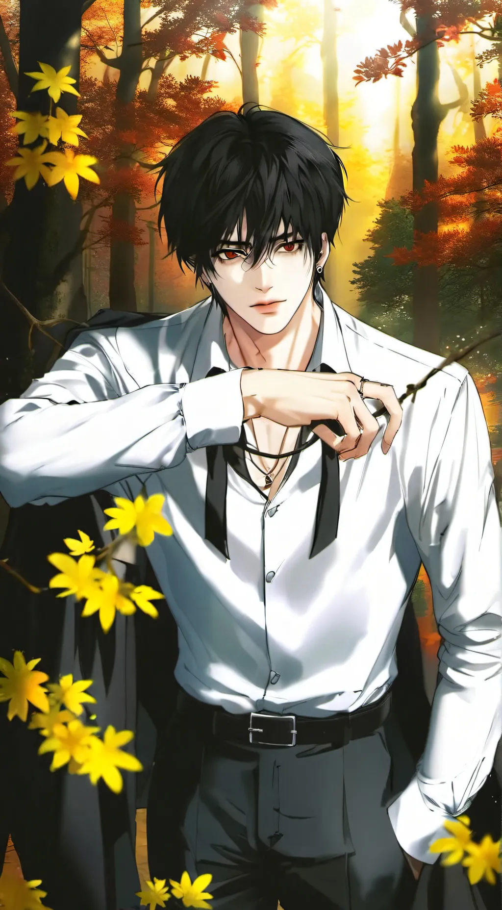 ai character: Zachary.  background