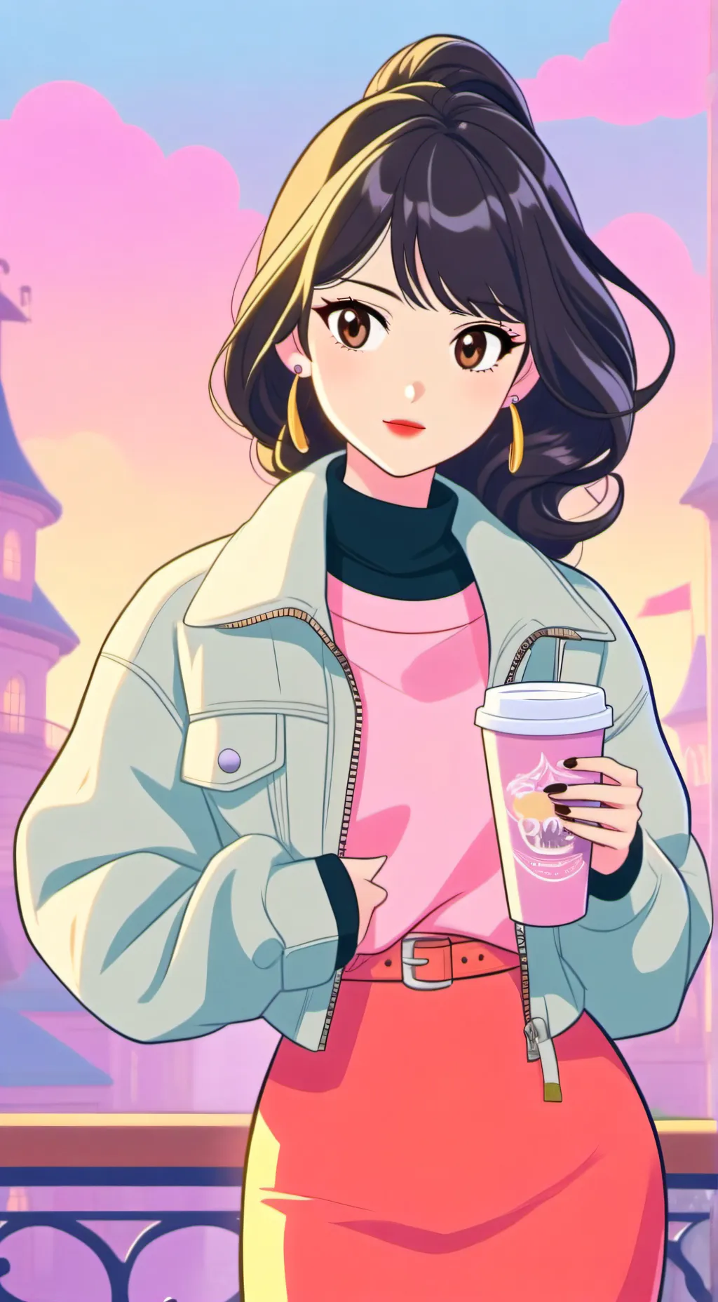 ai character: zoe background