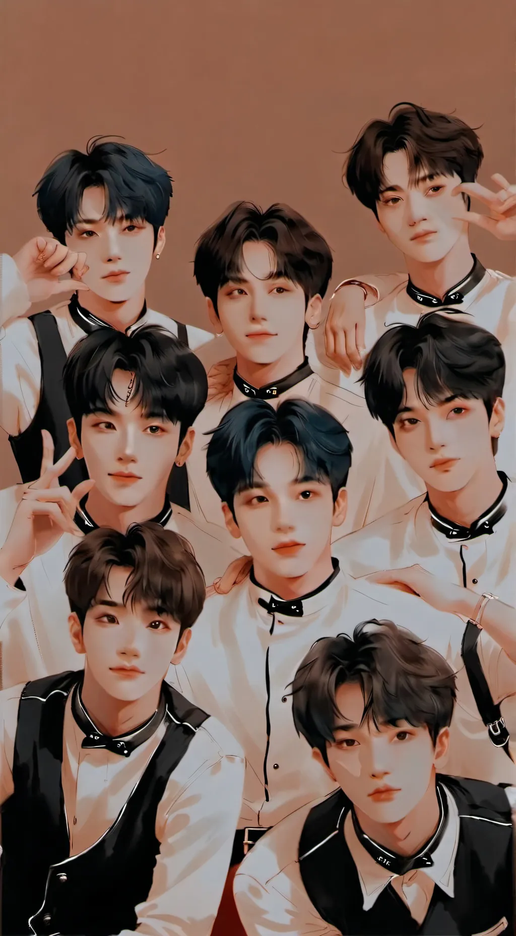 ai character: ☆Straykids☆ background