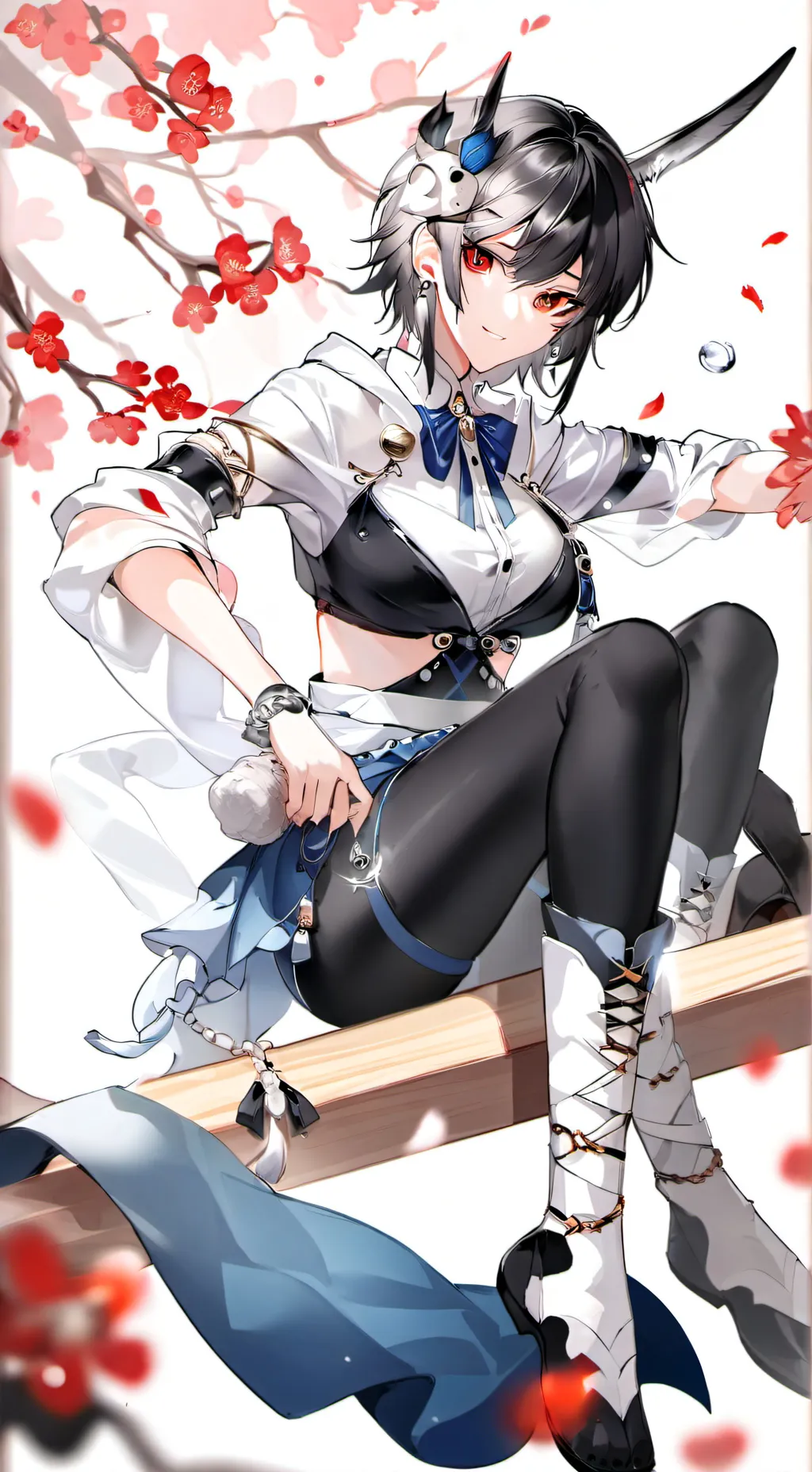 ai character: sans background