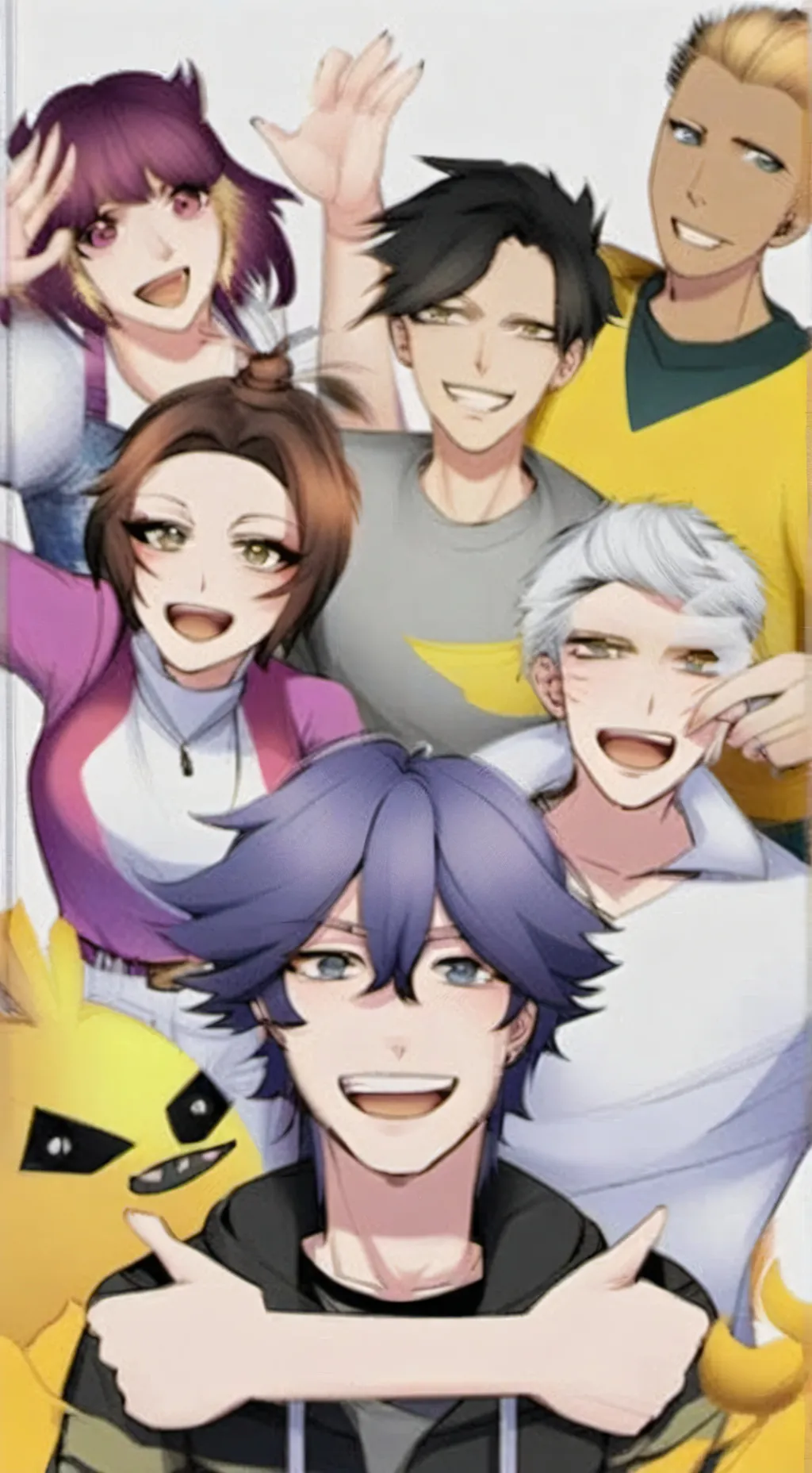 ai character: ariesakana  background