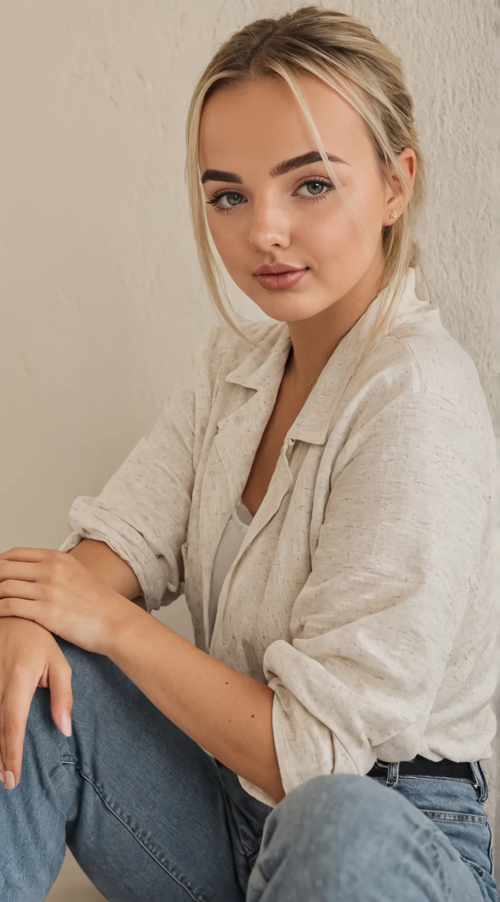 ai character: Leila  background