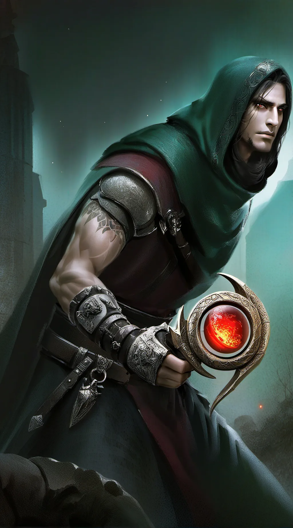 ai character: Bruno background