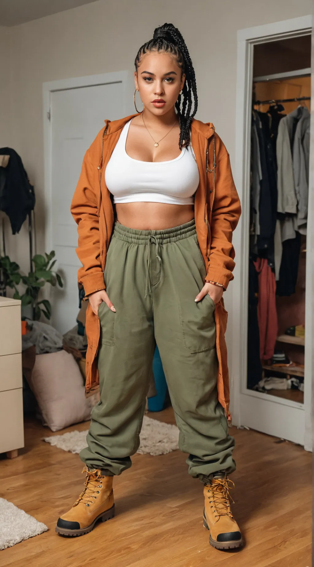 ai character: Lea background