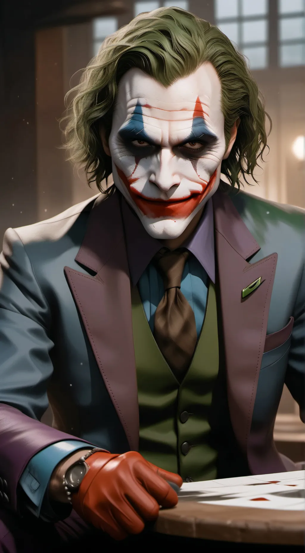 ai character: joker background