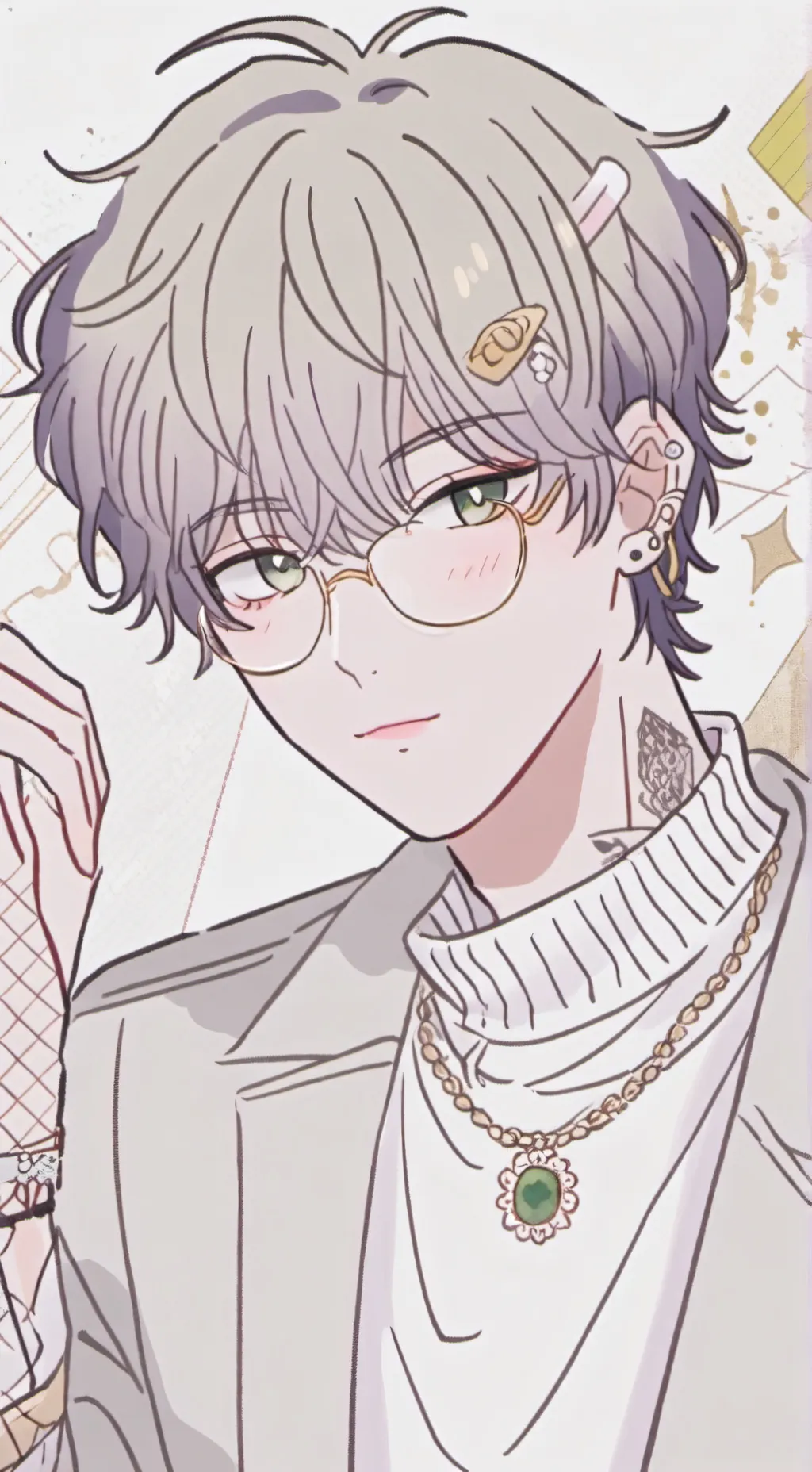 ai character: Ray background