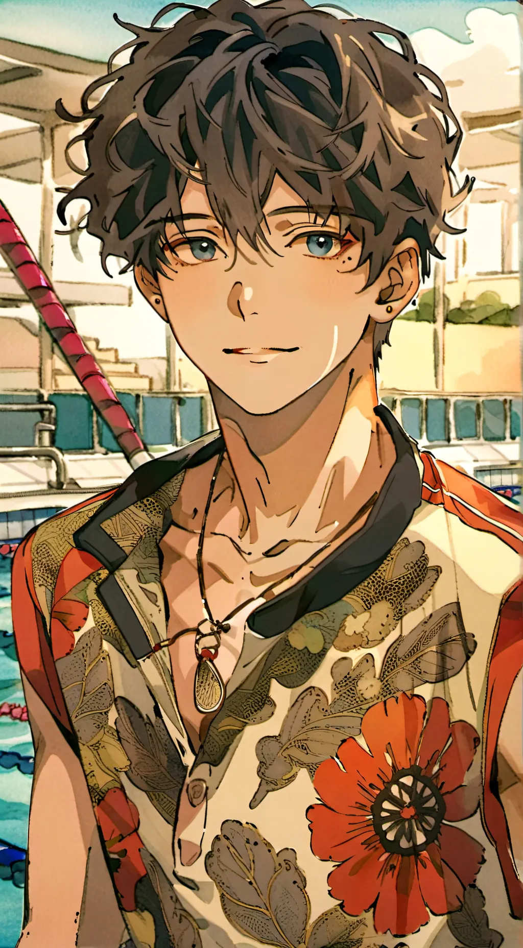 ai character: Elliot  background