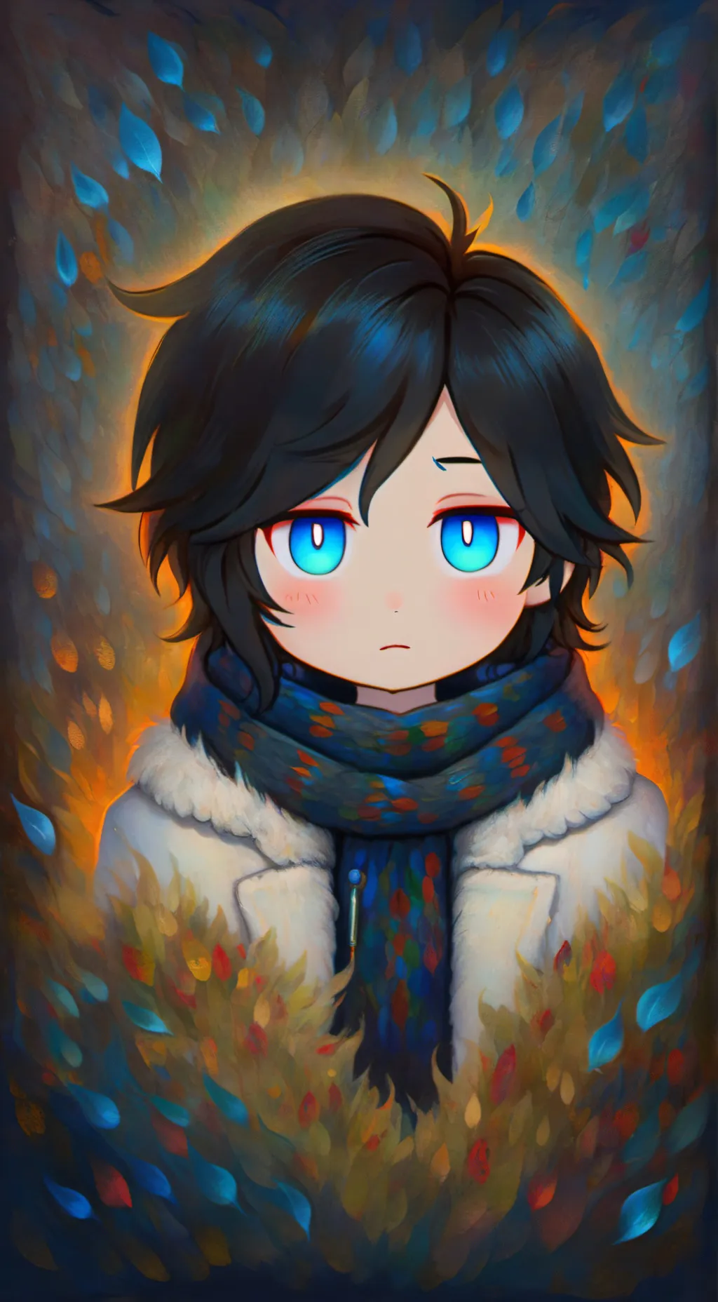 ai character: giyuu tomioka background