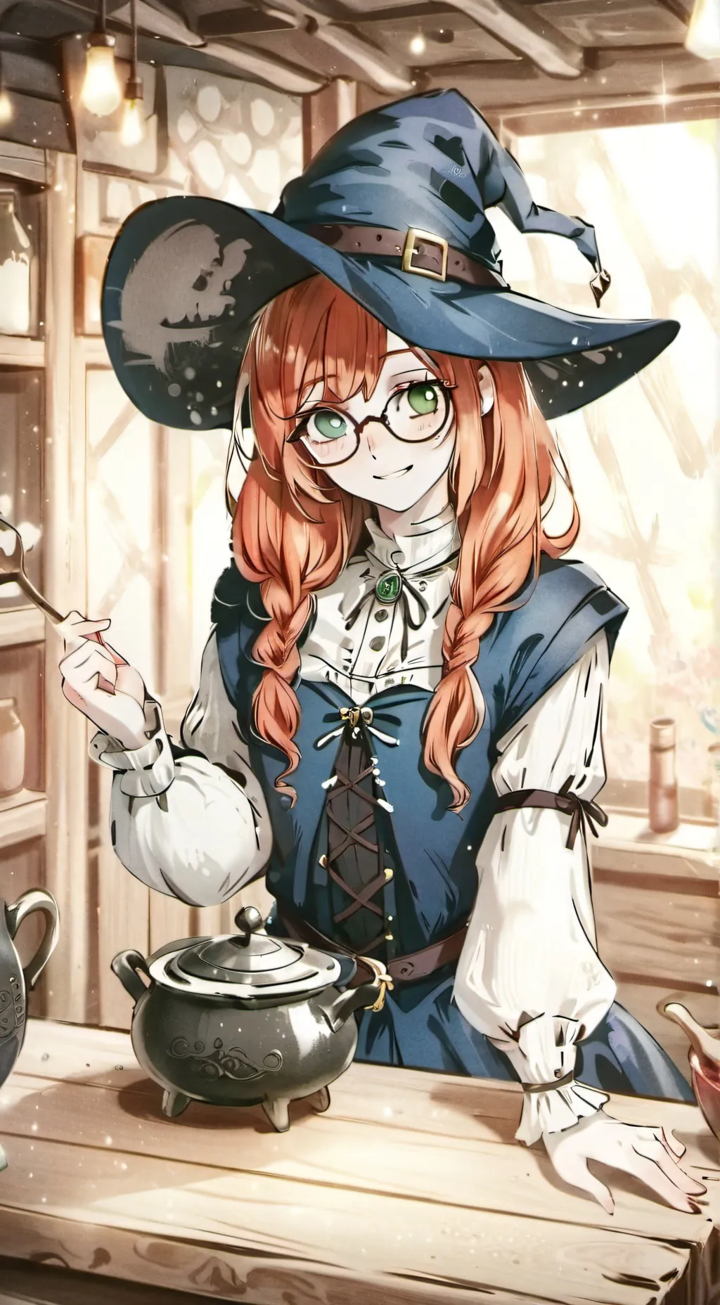 ai character: Mildred  background