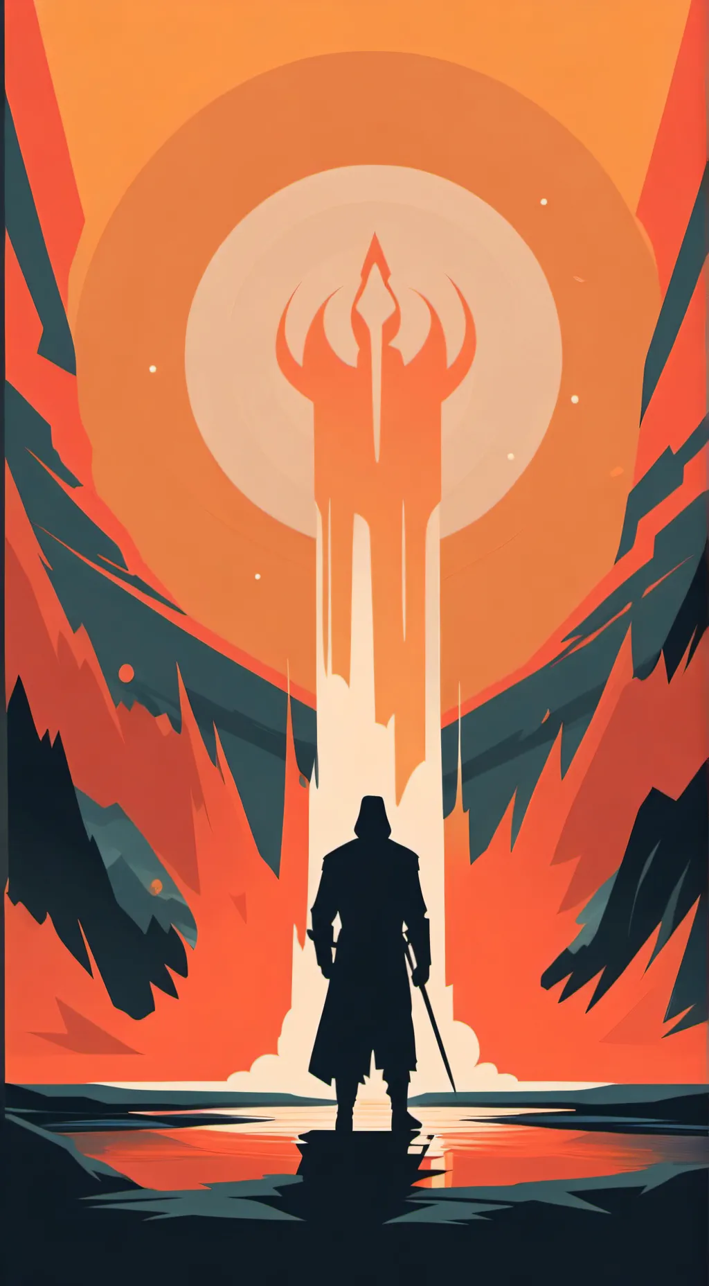 ai character: Crimson Tower  background