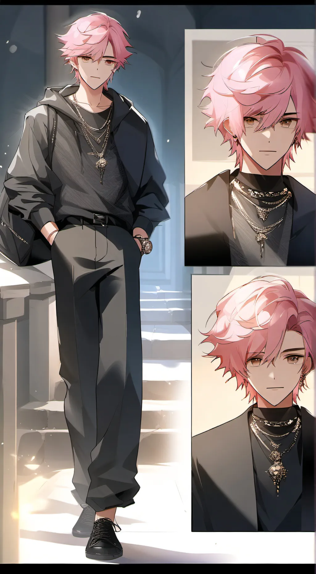 ai character: Xie  background