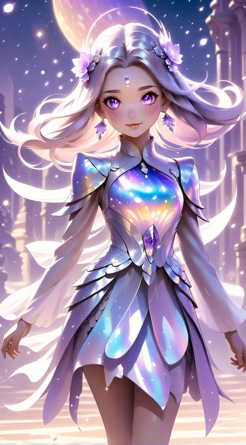 ai character: tu amiga background