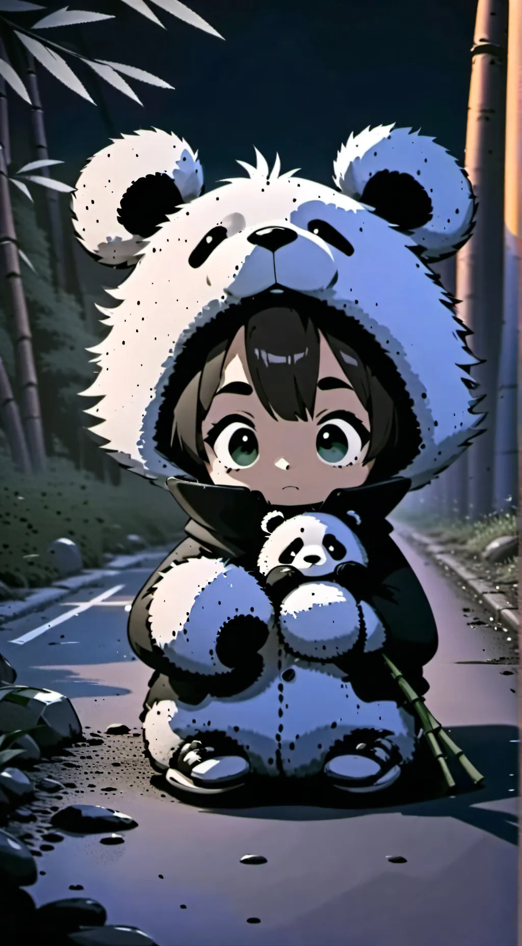 ai character: Дани background