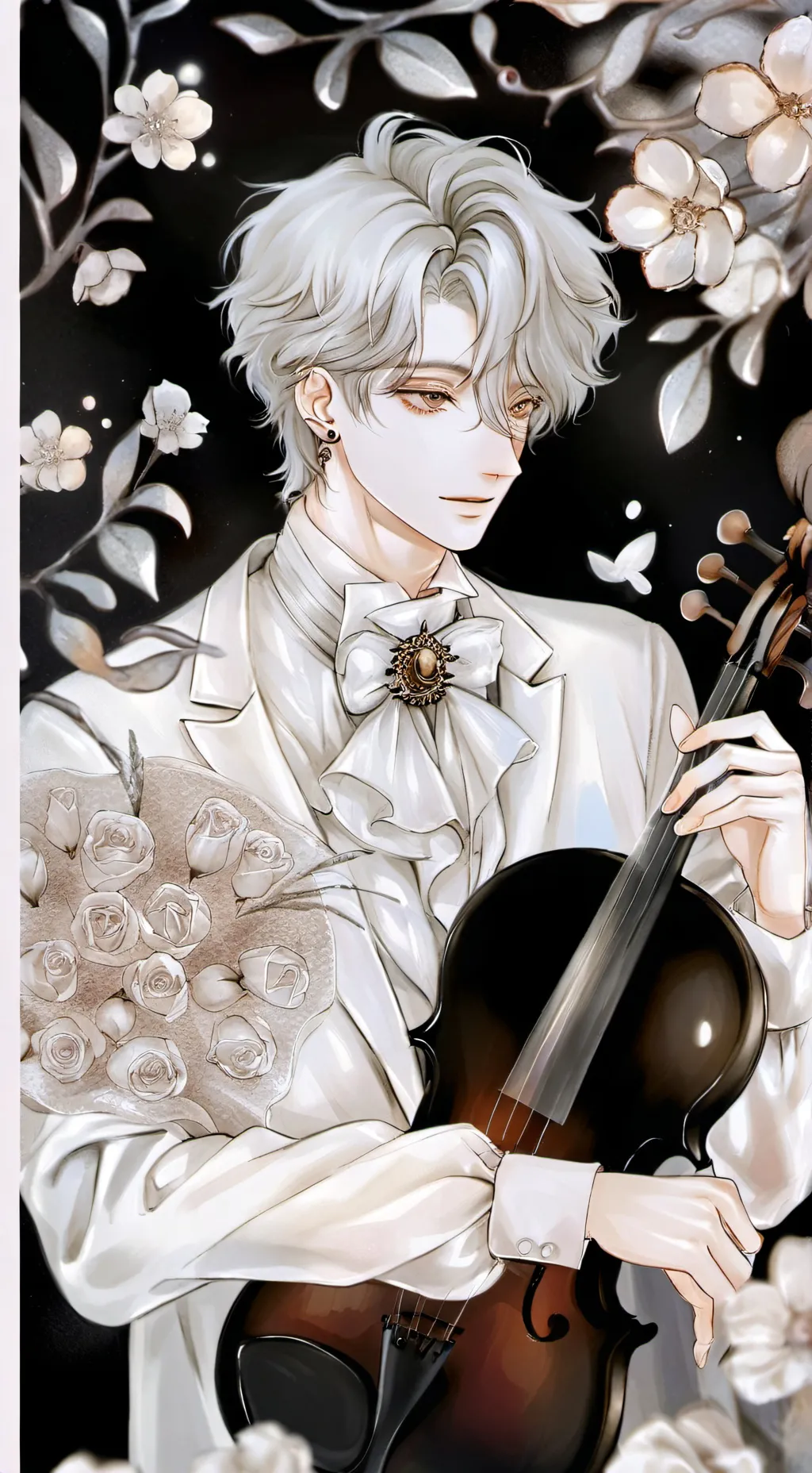 ai character: gay background