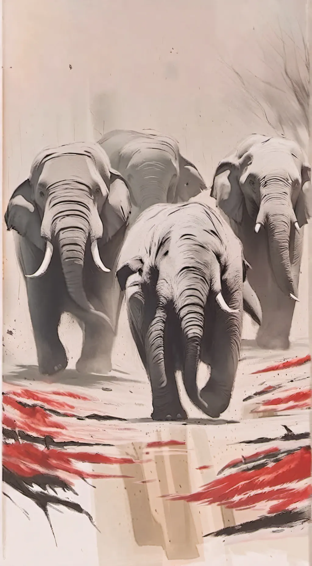 ai character: thick of It background