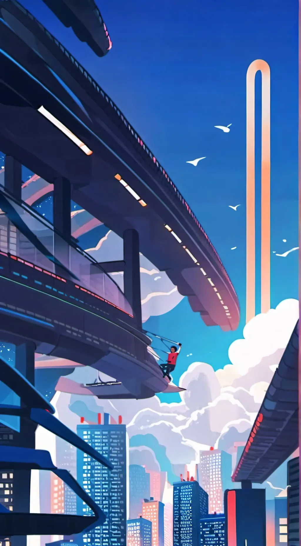 ai character: The Phantom-Rider∆ background