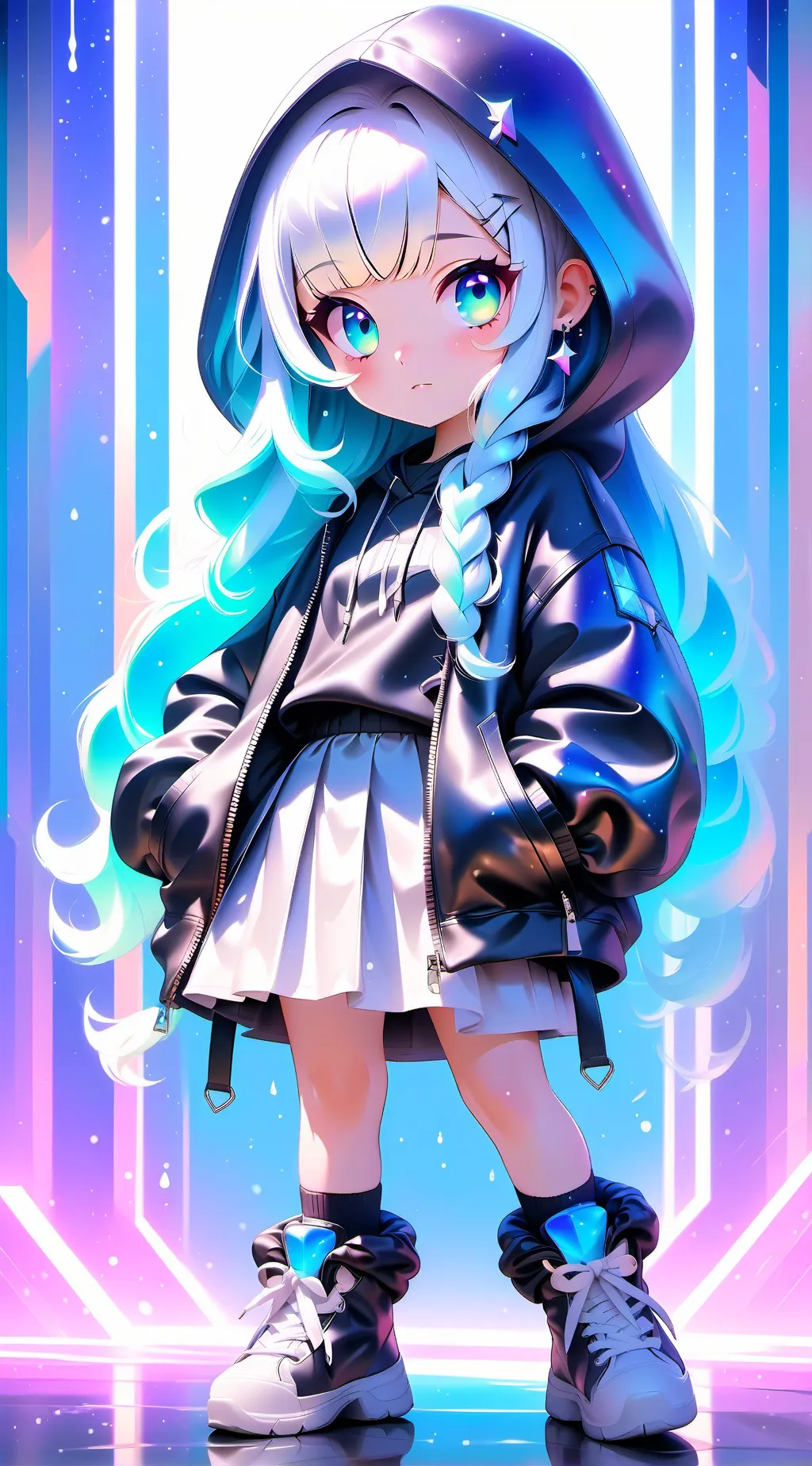 ai character: Lea background