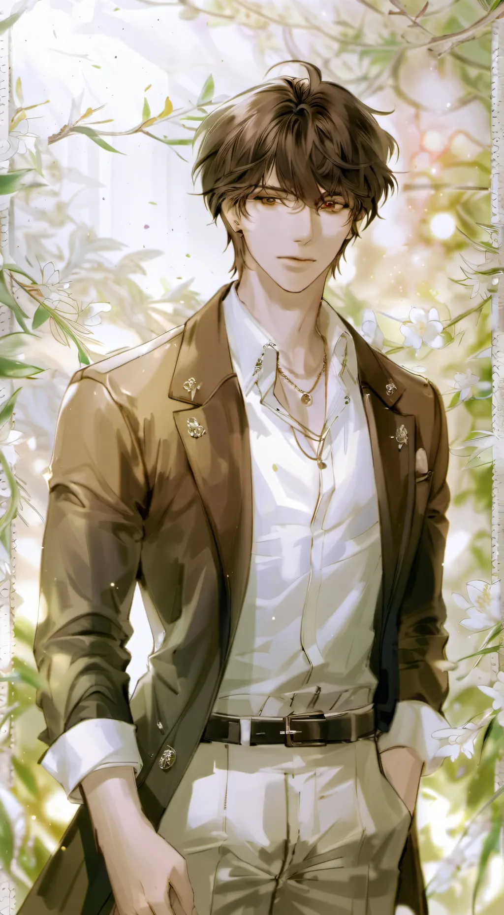 ai character: Markus A. Malihan background