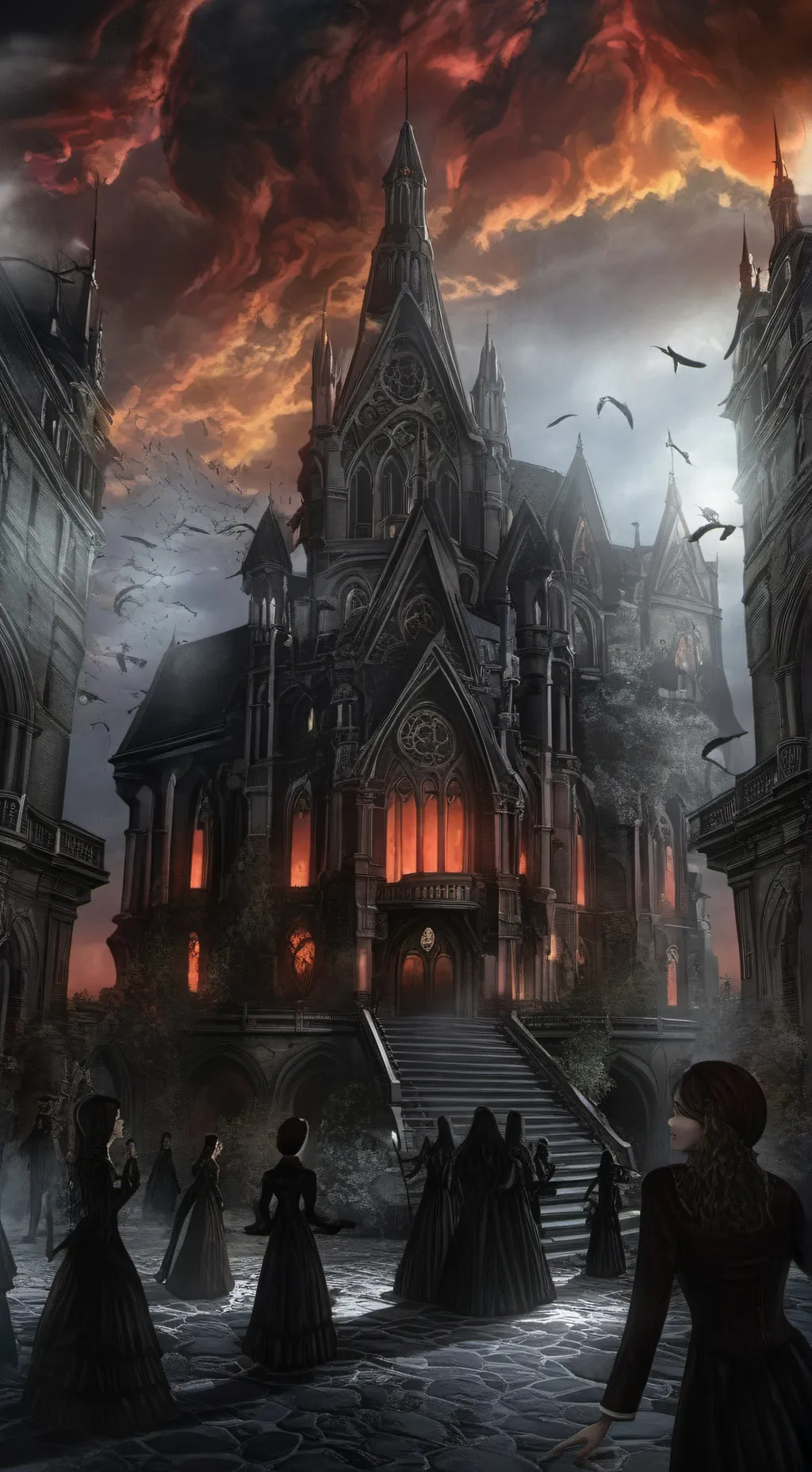 ai character: elemental School background