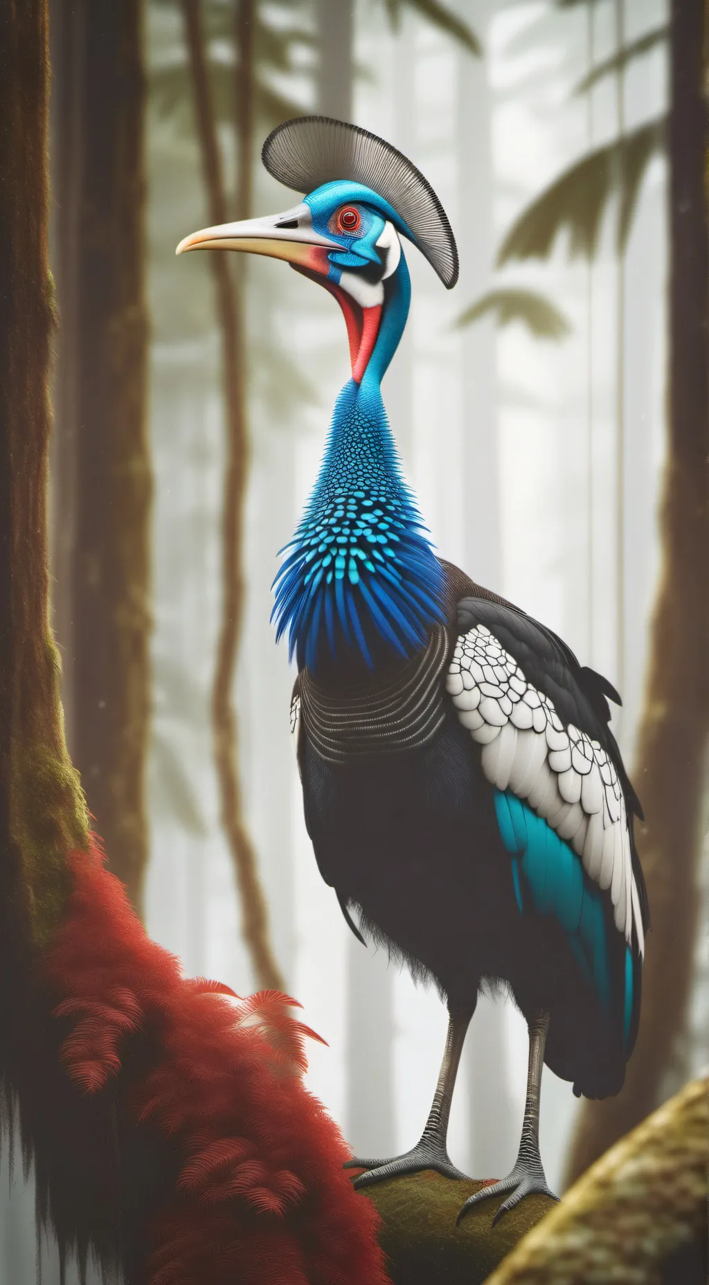 Talkie AI - Chat with M&M the cassowary