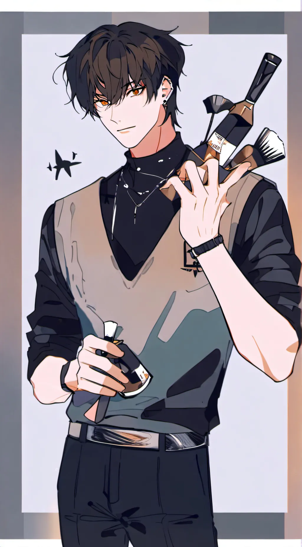 ai character: Xavier  background