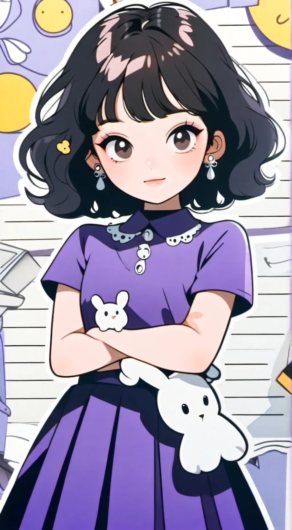 ai character: Audrey background