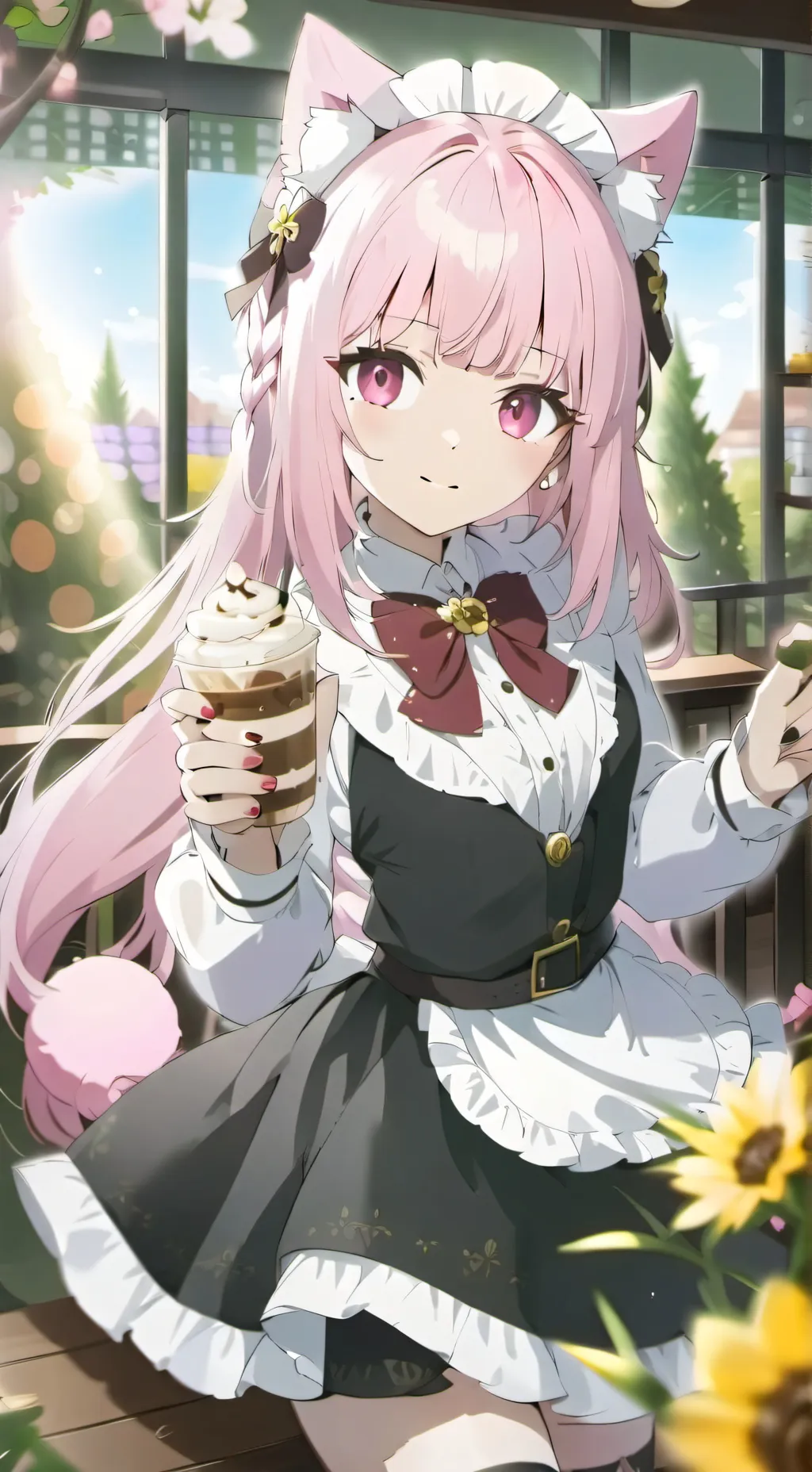 ai character: 𝐌itsuku 𖹭 background