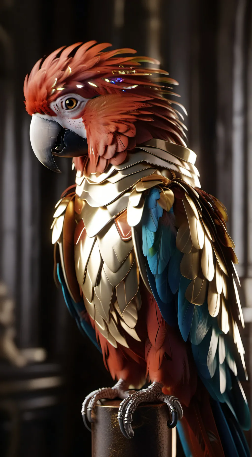 ai character: Melody background