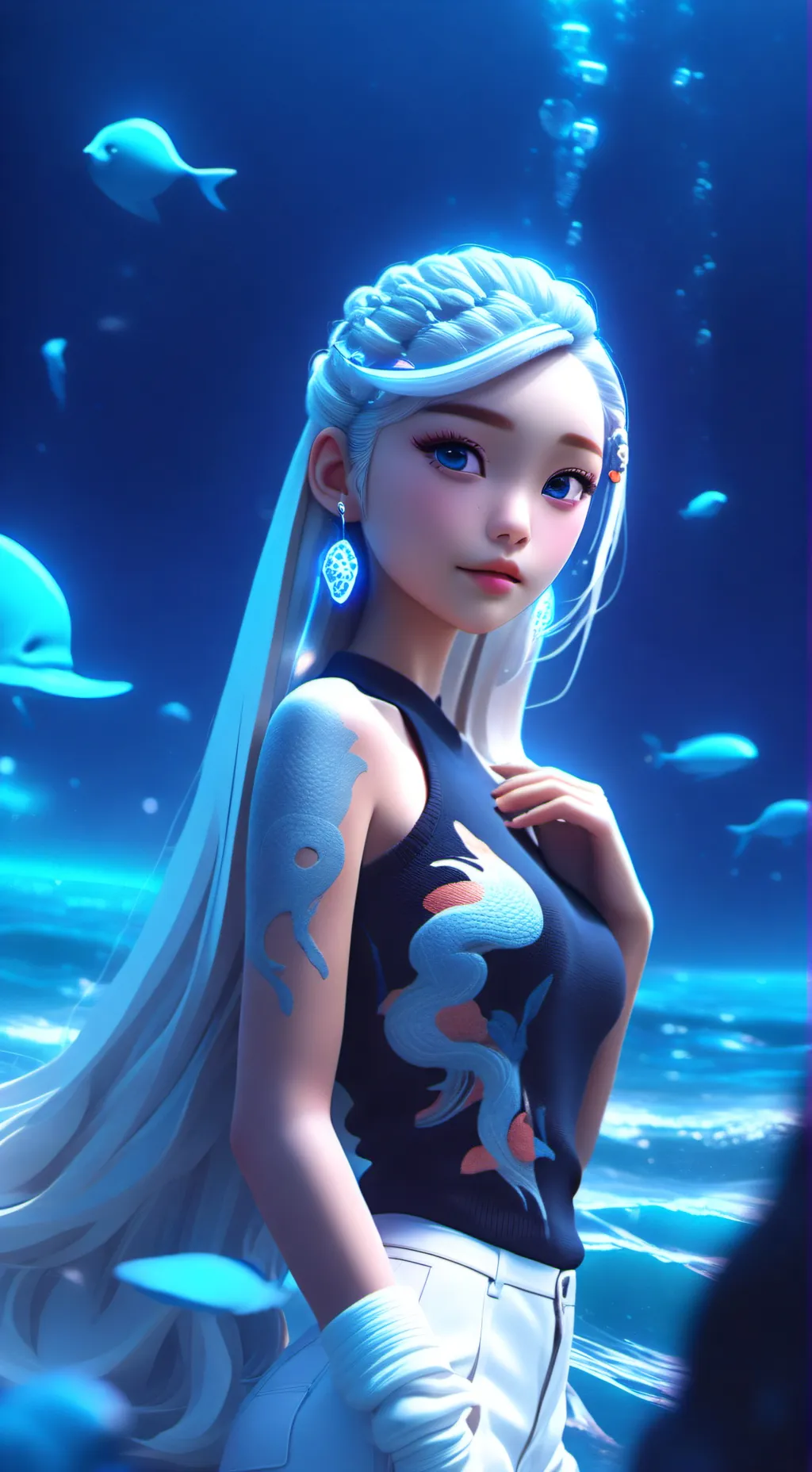 ai character: Iris background