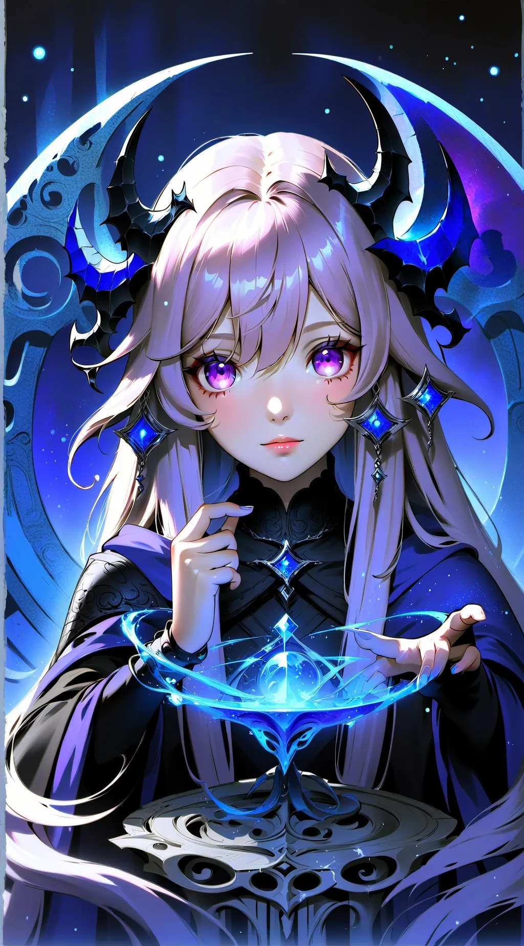 ai character: مايا background