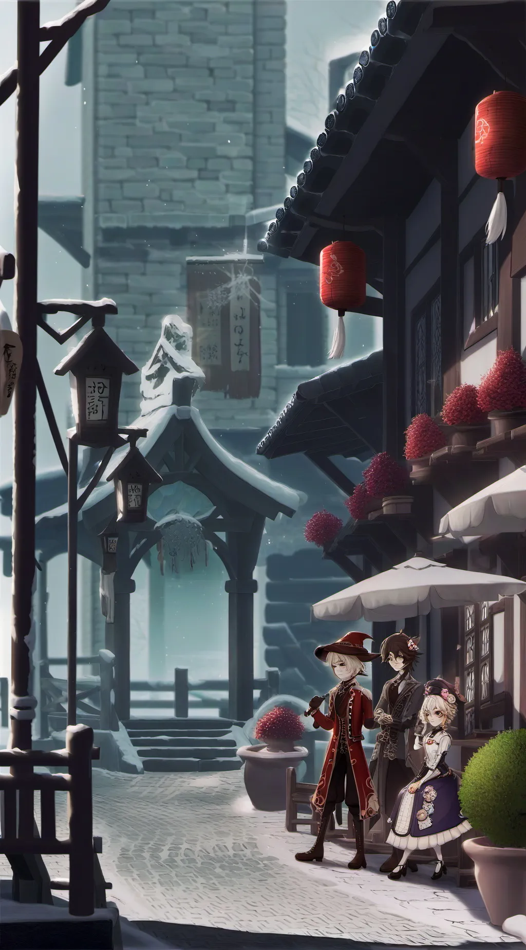 ai character: фильм background