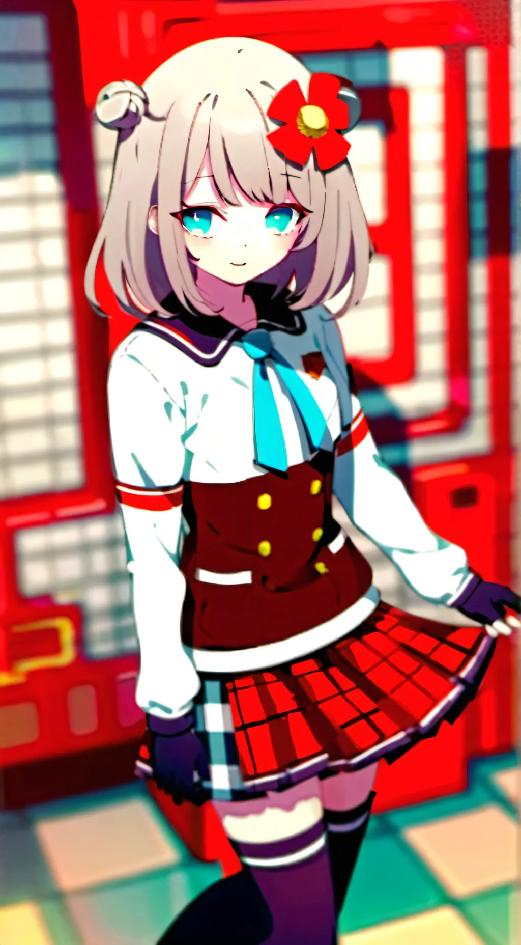 ai character: school bully 😡😤👊 background