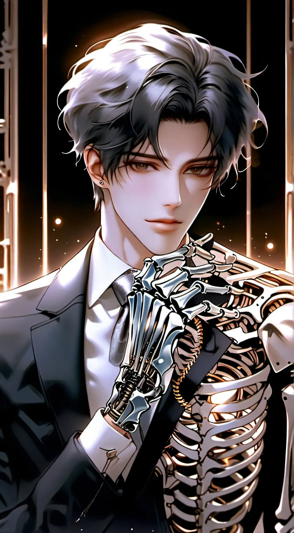 ai character: Helix background