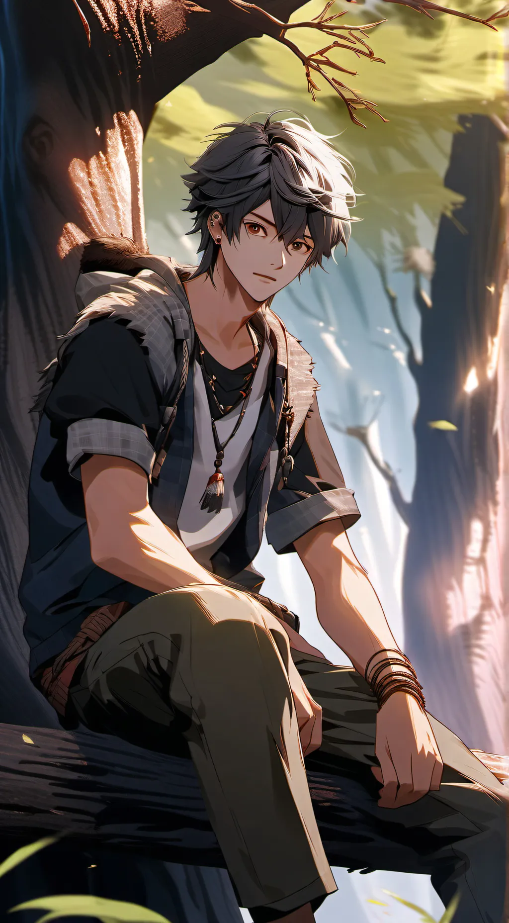 ai character: Levi background