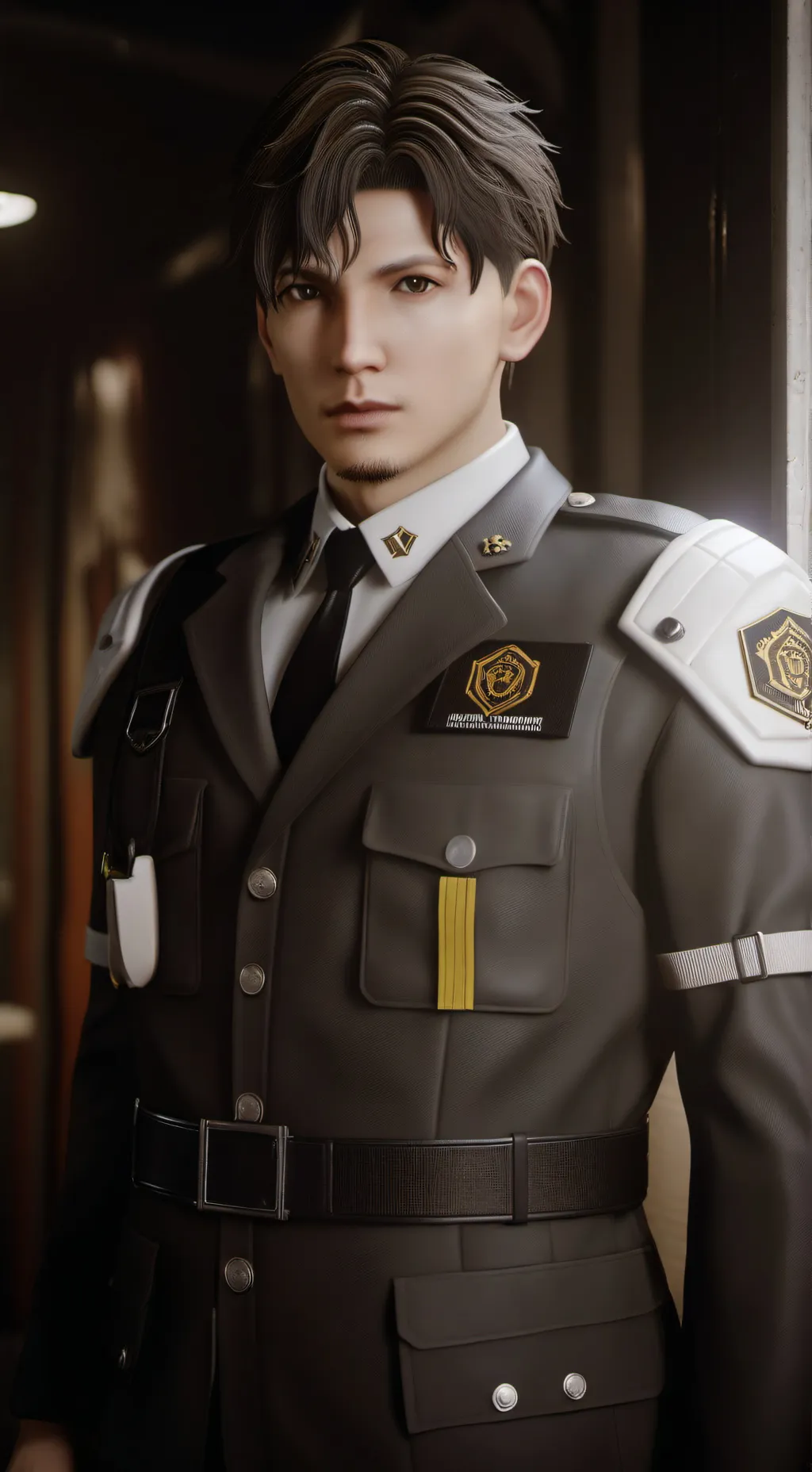 ai character: SCP foundation ￼ background