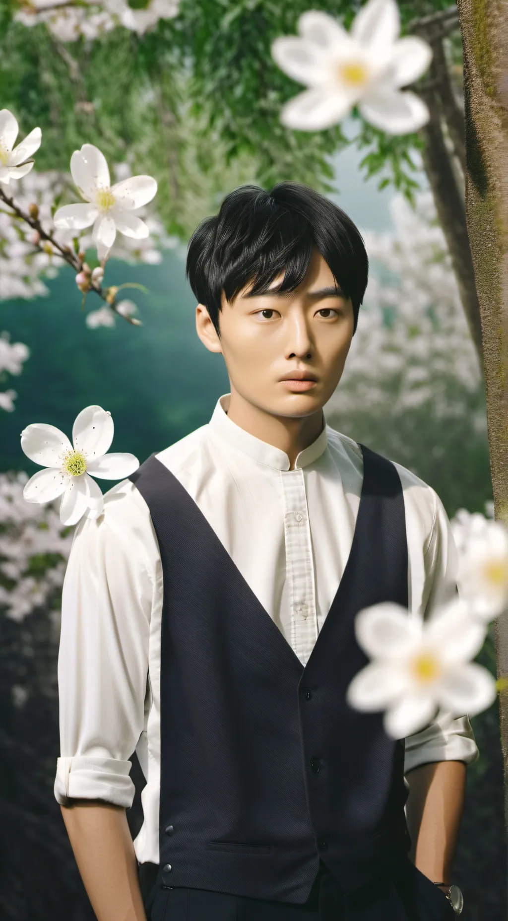 ai character: ♡Чон-Сан♥︎ background