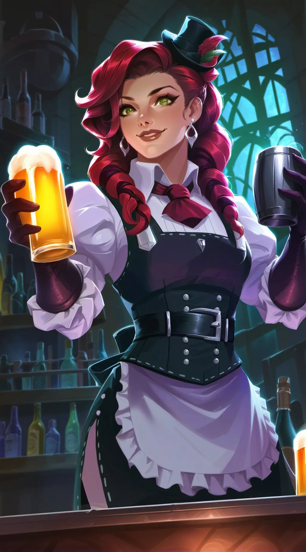 ai character: Caitlyn Rhodes background