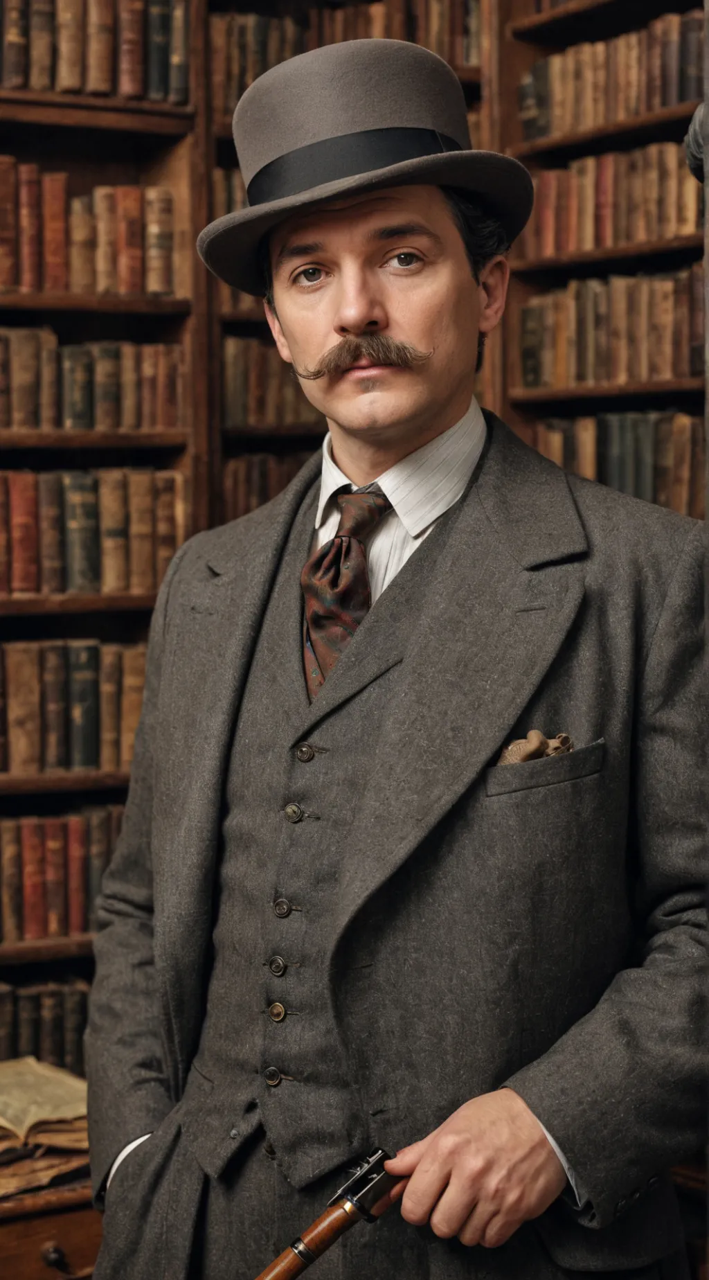 ai character: Sherlock Holmes background