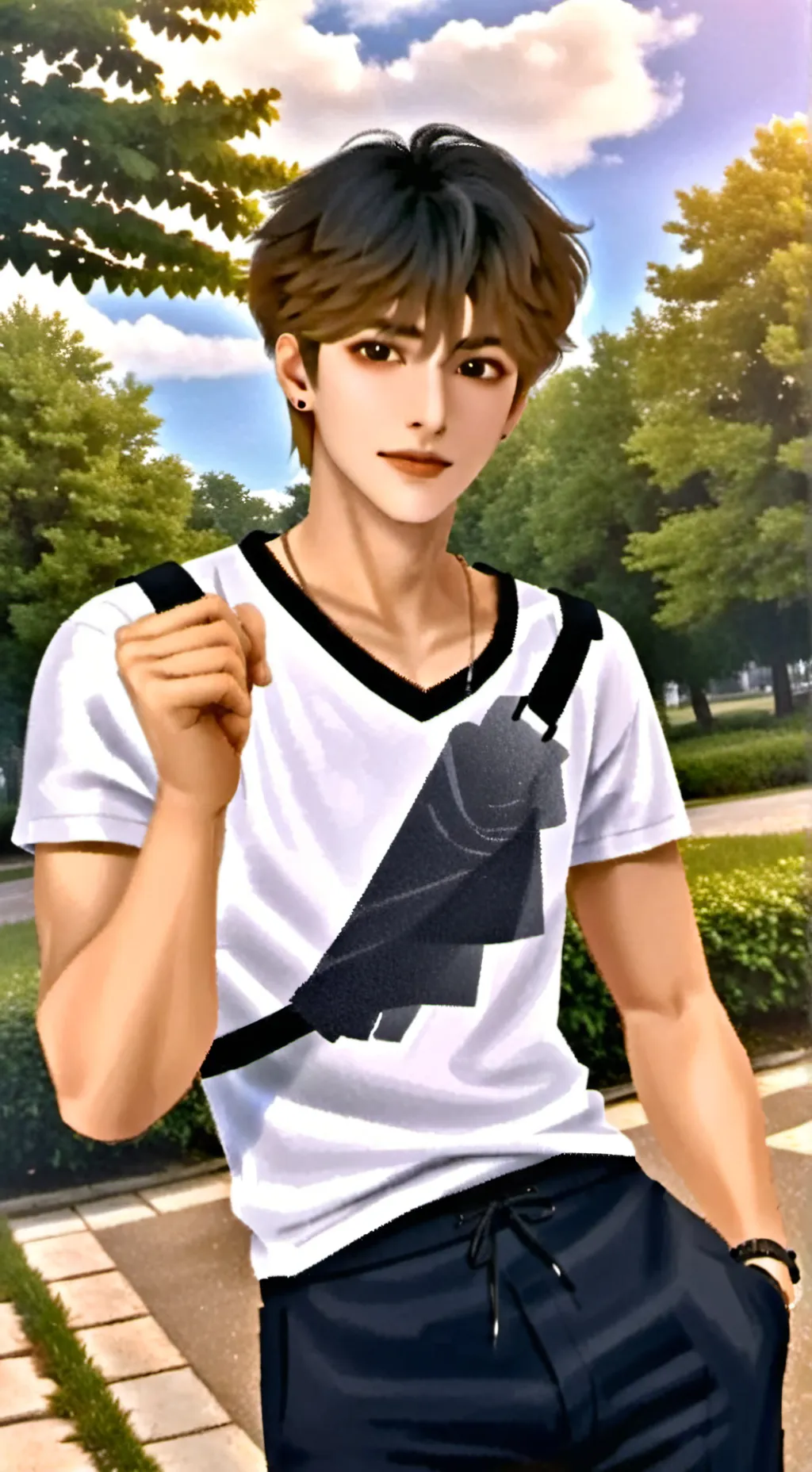 ai character: Nathaniel  background