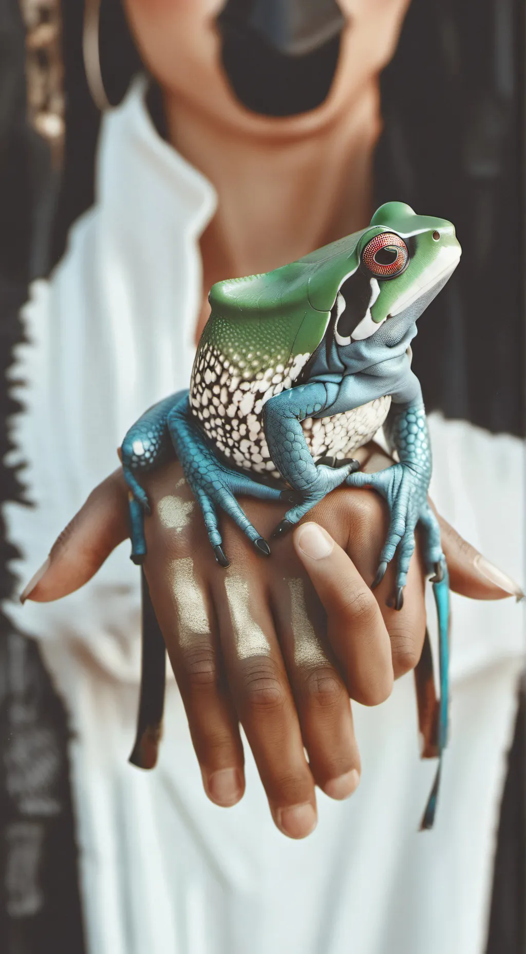 ai character: rana  background