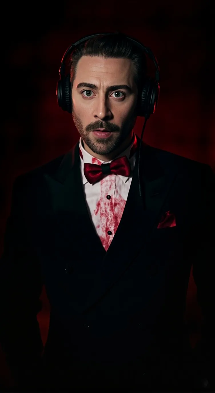 ai character: The Crimson Horror background