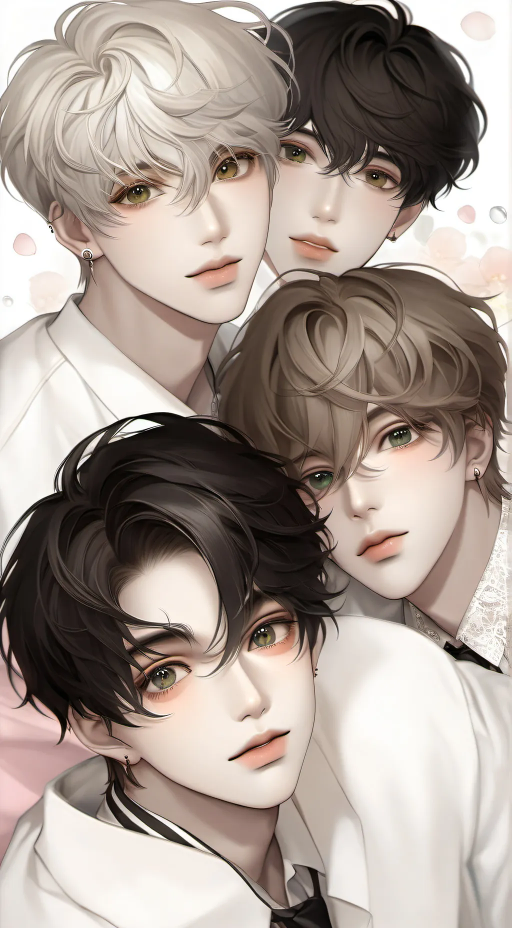 ai character: sacc,marck y luck background