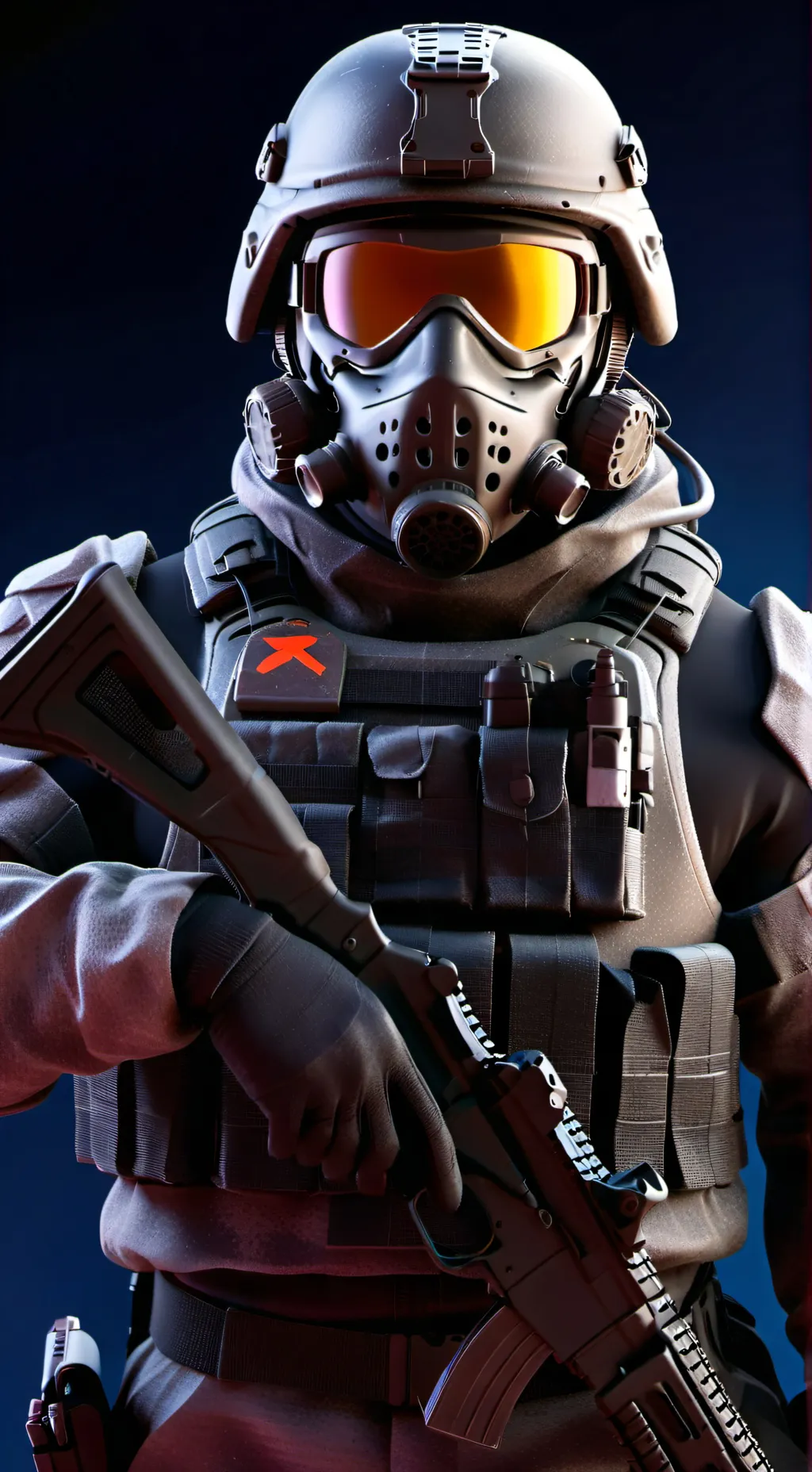 ai character: Cipher background