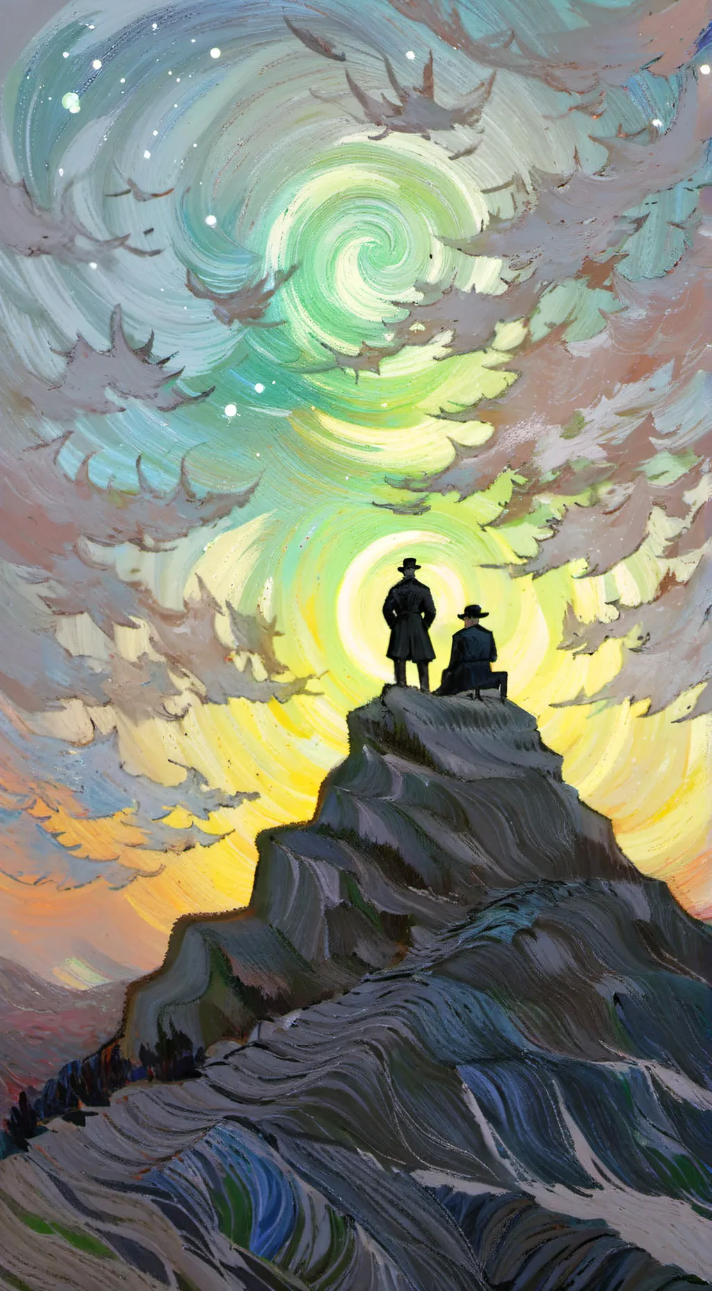 ai character: Mage Hero background