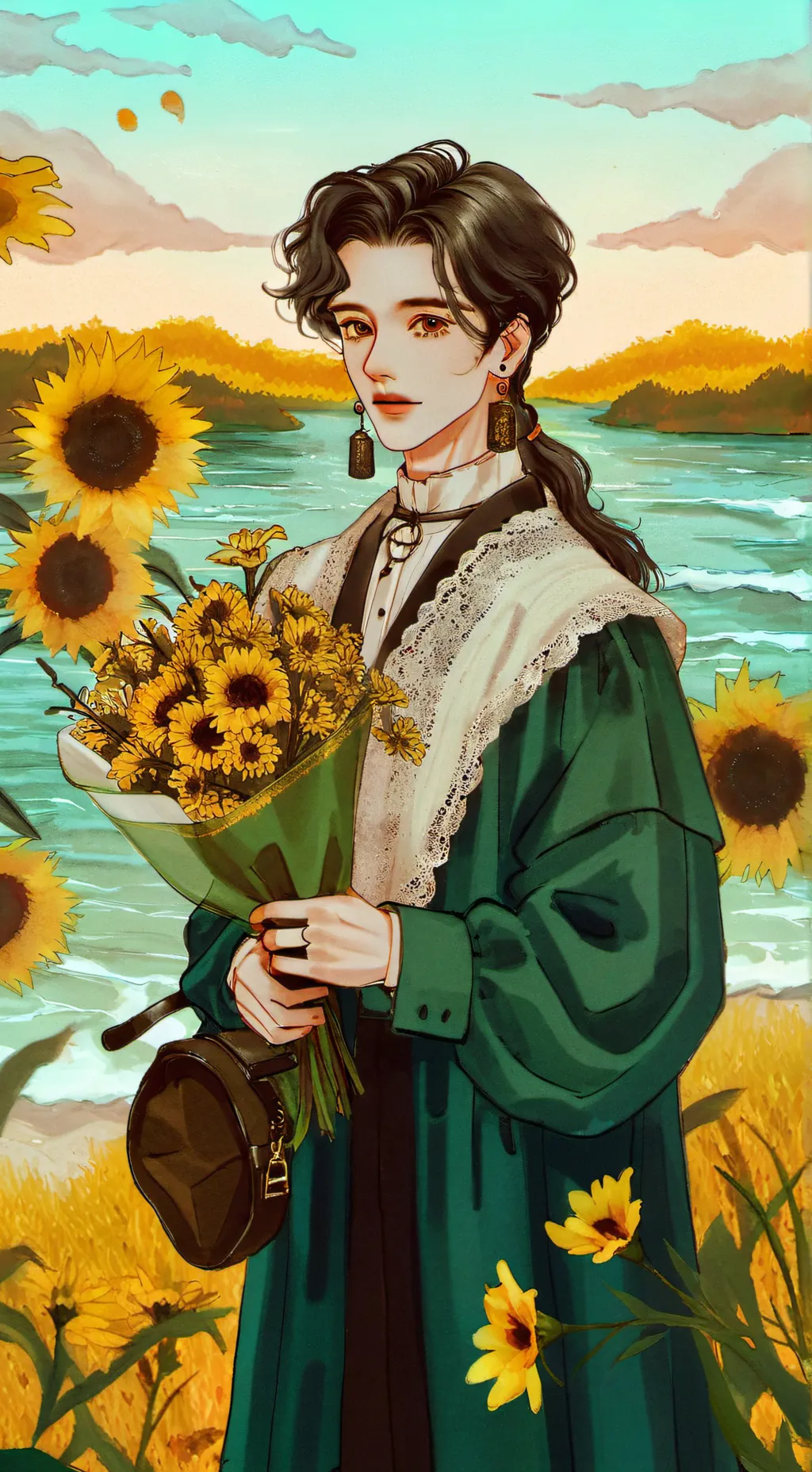 ai character: Минори background